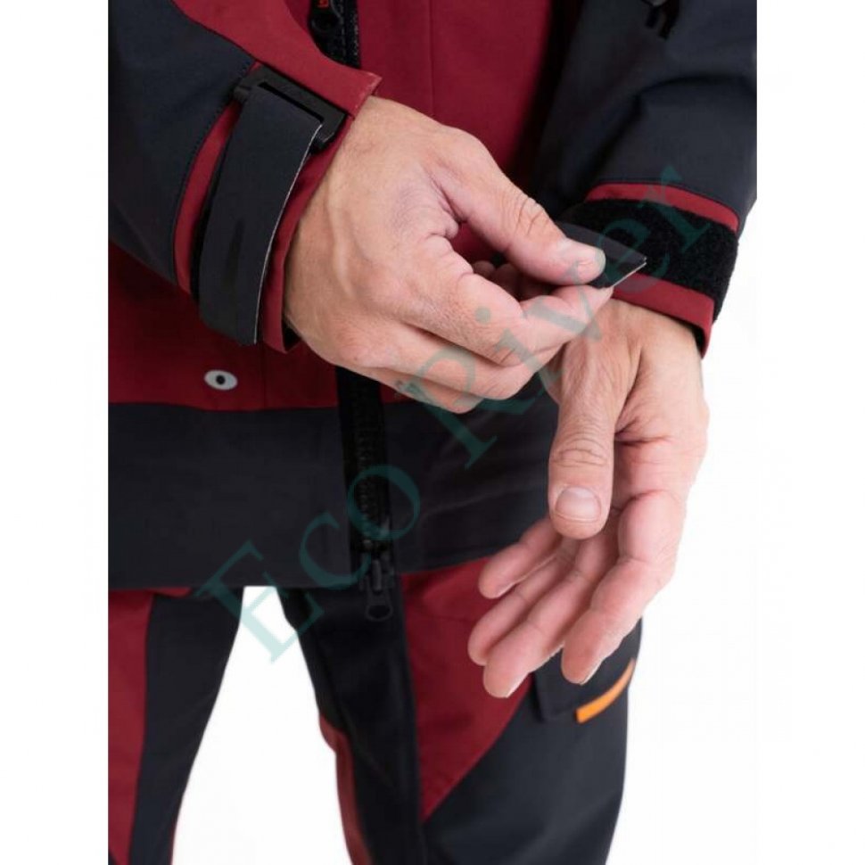 Костюм рыболовный Graff демисезонный размер 2XL/176-182 (Bratex 25000, красный)