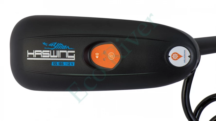 Лодочный электромотор якорь Haswing Cayman B, GPS, 12V, 55Lbs, нога 137 мм, цвет черный