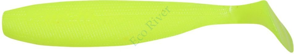 Виброхвост Yaman PRO Sharky Shad, р.4,5 inch, цвет #02 - Chartreuse (уп 5 шт.)