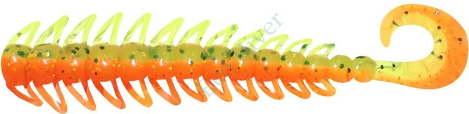 Твистер Yaman PRO Ruff, р.4 inch, цвет #16 - Arbuz (уп. 5 шт.)