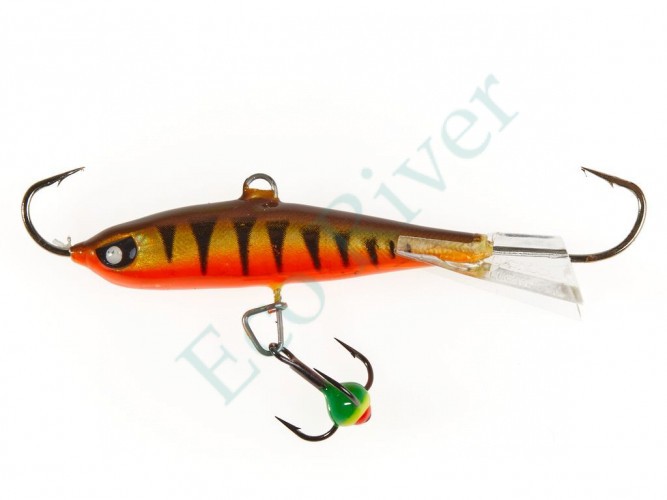 Балансир Lucky John Nordic 60мм+тройник 51601-41H