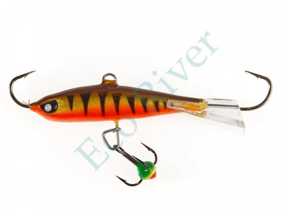 Балансир Lucky John Nordic 60мм+тройник 51601-41H
