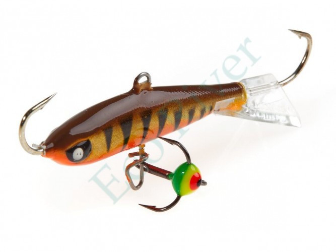 Балансир Lucky John Nordic 60мм+тройник 51601-41H