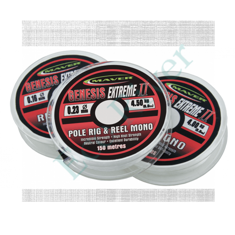 Леска Maver Genesis Extreme hooklength 0.20 50м