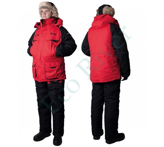 Костюм зимний Alaskan Polar New красный/черный р.XL
