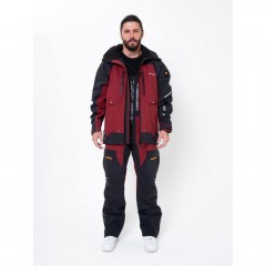 Костюм рыболовный Graff демисезонный размер 2XL/182-188 (Bratex 25000, красный)