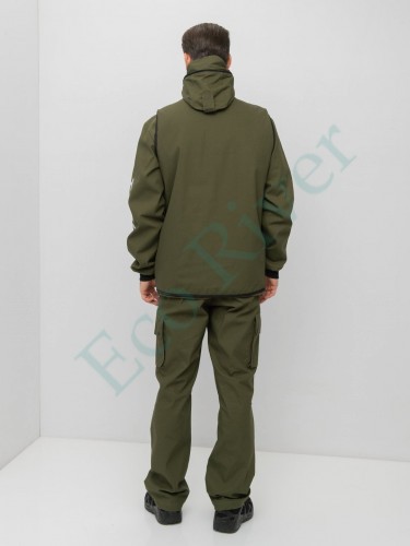 Костюм Тайга-3 хаки тк. палатка р.56-58/182-188 (Huntsman)