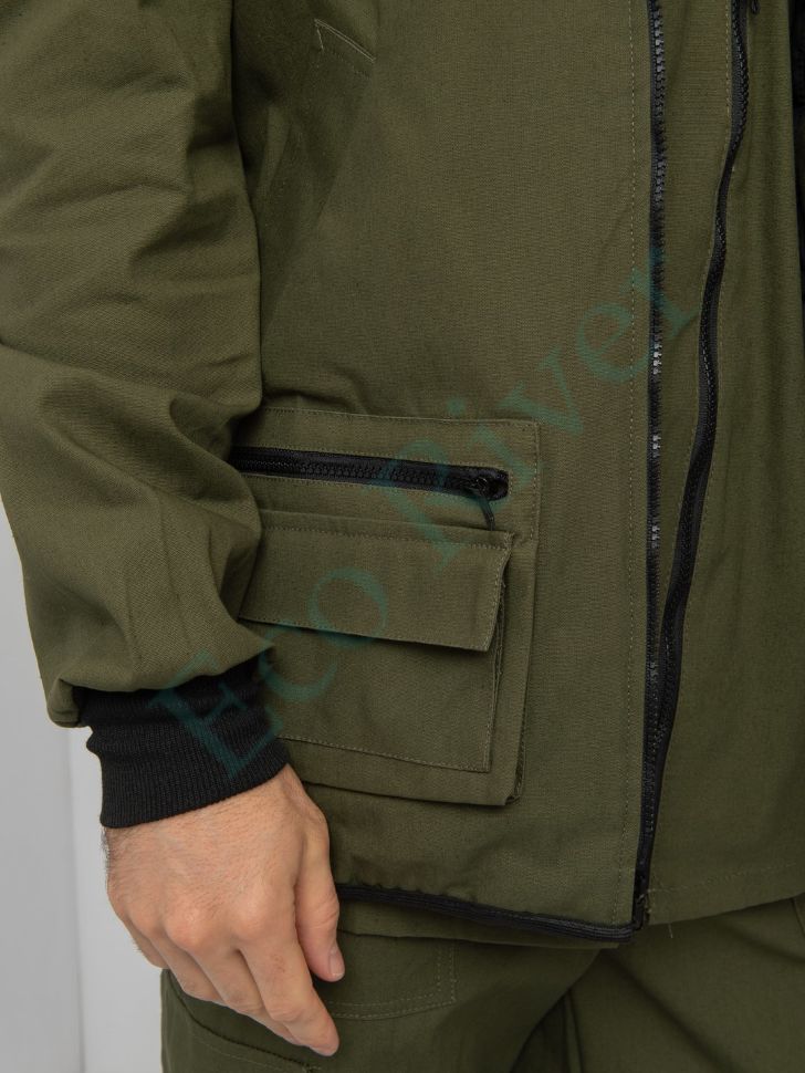 Костюм Тайга-3 хаки тк. палатка р.56-58/182-188 (Huntsman)