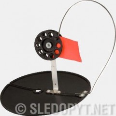 Жерлица на подставке, d 170 мм, катушка 63 мм/100/