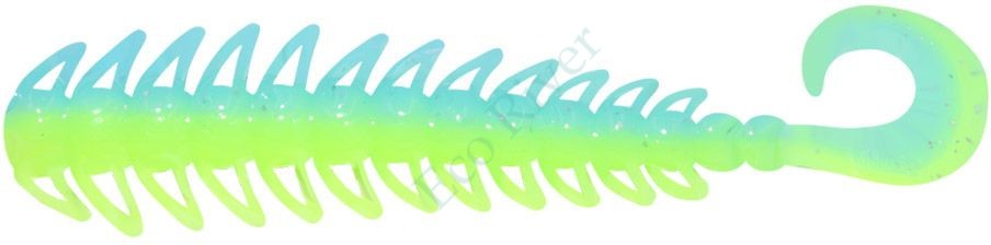 Твистер Yaman PRO Ruff, р.4 inch, цвет #18 - Ice Chartreuse (уп. 5 шт.)