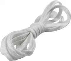 Шнурки для обуви   Следопыт   плоские, цв. белый,  длина 150 см/100/
