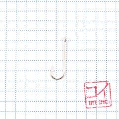 Крючок KOI ROUND-RING, размер 10 (INT), цвет N (10 шт.)
