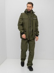 Костюм Тайга-3 хаки тк. палатка р.60-62/170-176 (Huntsman)