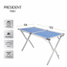 Стол President Fish 8718 011 синий 122*65*70см