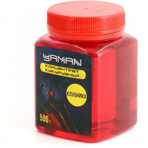 Концентрат кукурузный Yaman Клубника, 500 г/20/