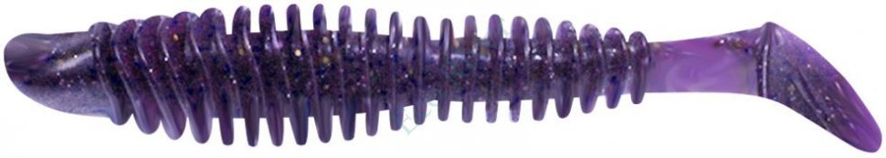 Виброхвост Yaman PRO Arris Shad, р.5,5 inch, цвет #08 - Violet (уп.4 шт)