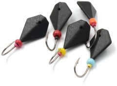 Мормышка литая Яман Кобра, вес 0,8 гр., кр. Kumho №65, цв. черный (уп. 5 шт.)