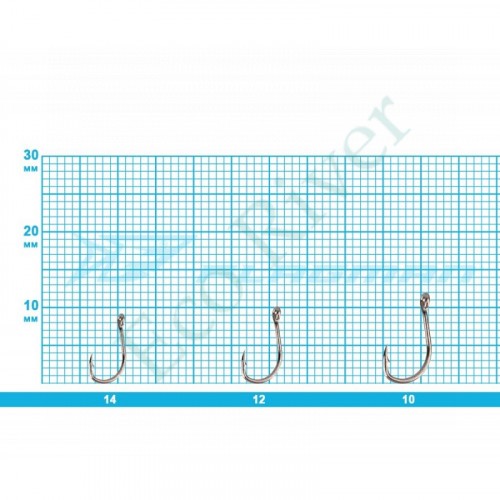 Крючок Flagman Ultra Feeder Bream And Carp Series 2 №12 12шт 302BN-12