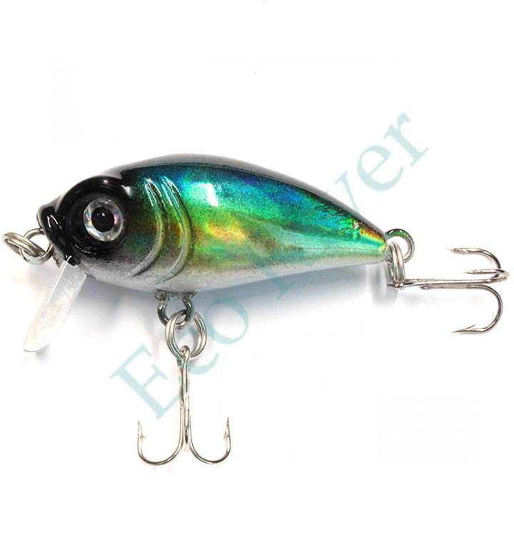 Воблер Namazu WaterFly, L-40мм, 2,8г, кренк, плавающий (0-1,0м), цвет 2/200/