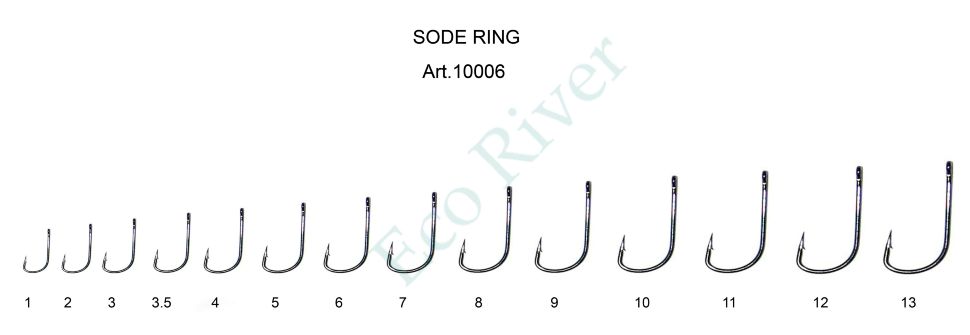 Крючок Fish Season Sode-ring №11 BN 8шт 10006-11F