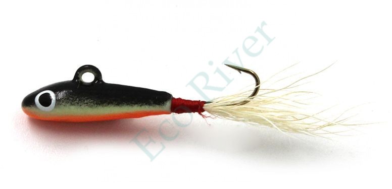 Балансир Яман Хвостун Fluo, размер 2 см, вес 3 гр., цв. 23, на блистере