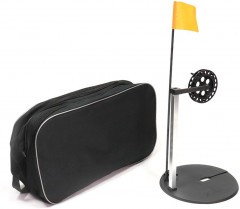 Набор жерлиц Yaman с алюм. трубкой L-285 мм, d-210 мм, катушка 90 мм в прямоуг. сумке (10 шт.)/10/