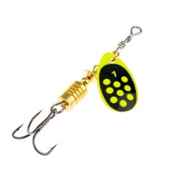 Блесна Akara C-5091 8г вращ. 193/Yl