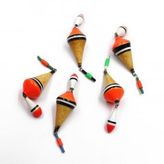 Поплавок зимний Яман Юла двойной, бальса, 2,5 г, цв. в ассорт. (уп. 5 шт.)