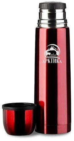 Термос Арктика с узким горлом 102-1000 красный