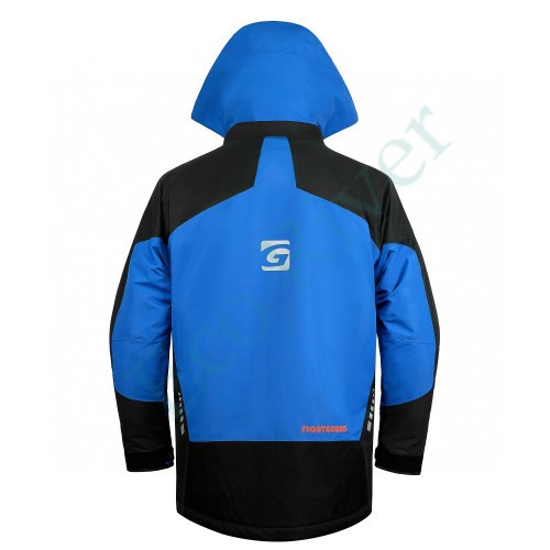 Костюм рыболовный Graff зимний (поплавок, до -15 гр.) размер 2XL/182-188 (Bratex 8000, сине-черный)