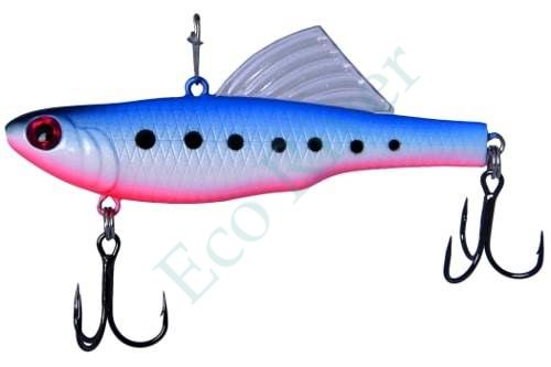 Виб ECOPRO Sandra-M 65мм 13г 085 Milk blue shad
