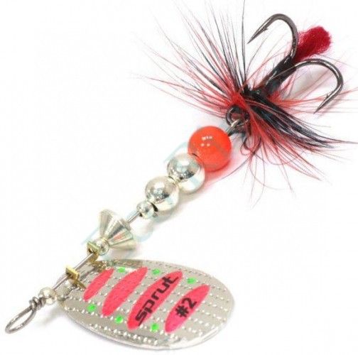 Блесна Sprut Caspia Spinner №3 7г/SR1