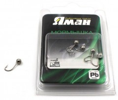 Мормышка Яман шар с отв.,цв.NL, d 6, вес 1,2 г (уп. 5 шт.)