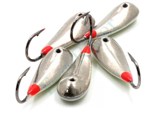 Мормышка паяная Яман Уралка, вес 2,5 г, кр.№6, нейз./светонак. (уп.5шт.)