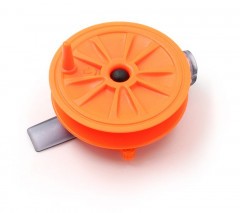 Катушка проводочная Горизонт WHA-H65ПК, цв. в ассорт.