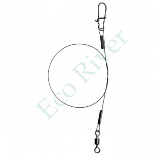 Поводок Fishlandia титан. 0.25мм 30см 5кг