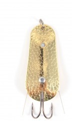 Блесна незацеп. Namazu SilverMoon, вес 18 г, цвет 02 (латунь)/200/