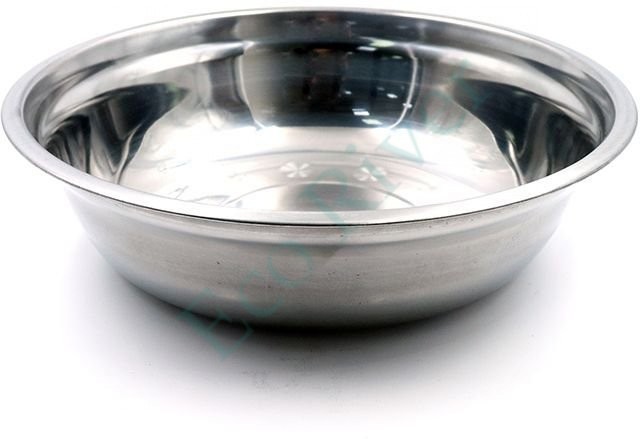 Миска Следопыт-эконом метал., d - 25 см, 2100 мл/300/