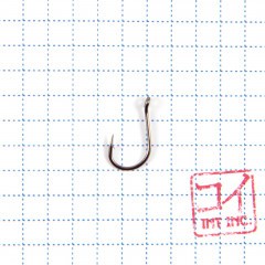 Крючок KOI CHINU-RING, размер 6 (INT)/3 (AS), цвет BN (10 шт.)/100/