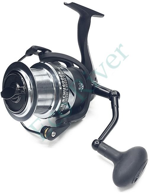 Катушка безынерционная Namazu Carp Hunter NEW CH6000, 5+1 подш., метал. шпуля + запасная графит. шпу