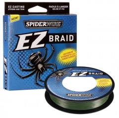 Леска плетёная SPIDERWIRE EZ Braid 0.17 100м зеленый 1152326