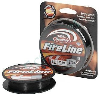 Леска плетёная BERKLEY FireLine Smoke 0.32 110м (New)