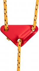 Натяжители оттяжек для палаток  алюминиевые Следопыт 65х40х6 мм ,красные (уп. 6 шт.)/100/