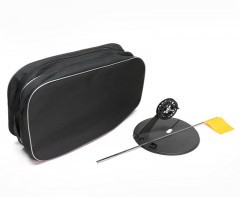 Набор жерлиц Yaman с угловой пласт.стойкой d-210 мм, катушка 75 мм в прямоугольной сумке (10шт.)/10/