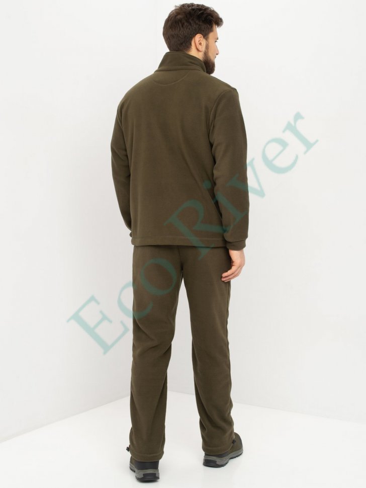 Костюм дем. Байкал хаки тк. флис р.48-50/170-176 (Huntsman)