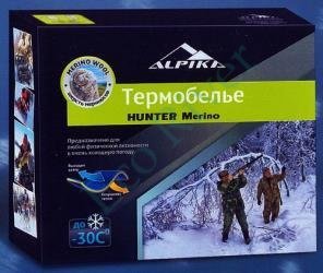 Комплект термо Alpika Hunter Merino р.56