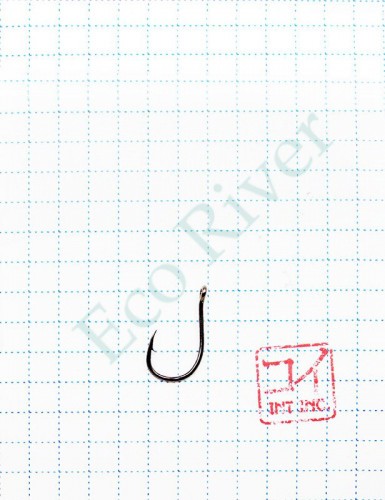 Крючок KOI CHINU-RING, размер 5 (INT)/4 (AS), цвет BN (10 шт.)/150/