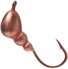 Мормышка вольфрам LumiCom Муравей с ушком Ф4 медь
