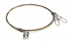 Поводок Fishlandia троллин. AFW 1*7 0.38мм 35см 18кг