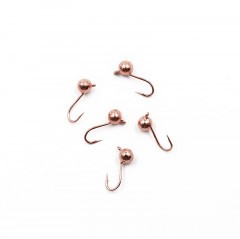 Мормышка вольфрамовая Яман  Шар с ушк, р.3,вес 0,30 цв.медь(уп.5 шт.)